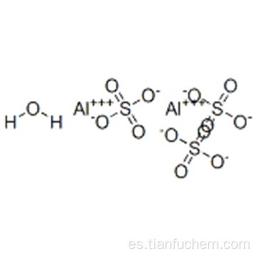 Hidrato de sulfato de aluminio CAS 17927-65-0